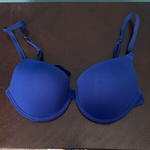 PINK Victoria's Secret Vibrant Blue Push Up Bra